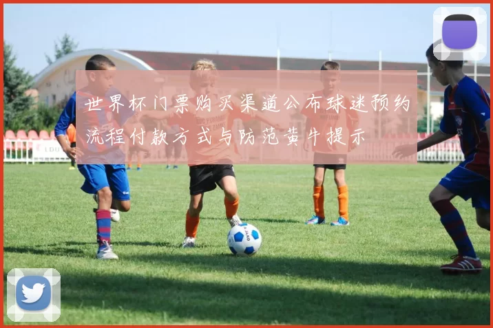 世界杯门票购买渠道公布球迷预约流程付款方式与防范黄牛提示