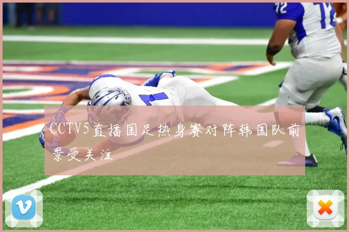 CCTV5直播国足热身赛对阵韩国队前景受关注